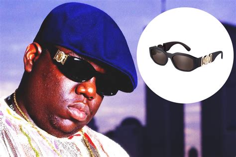 versace notorious big sunglasses|biggie smalls versace shades.